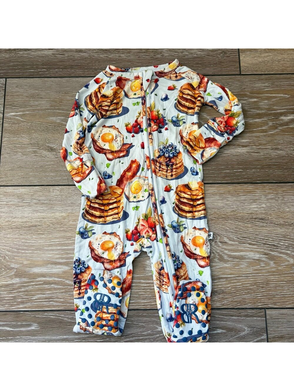 Bums and Roses “Resting Brunch Face” Bamboo Zippy 0-3